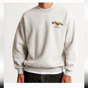 McLaren Formula 1 F1 Racing Abercrombie & Fitch Crewneck Oversized Sweatshirt M